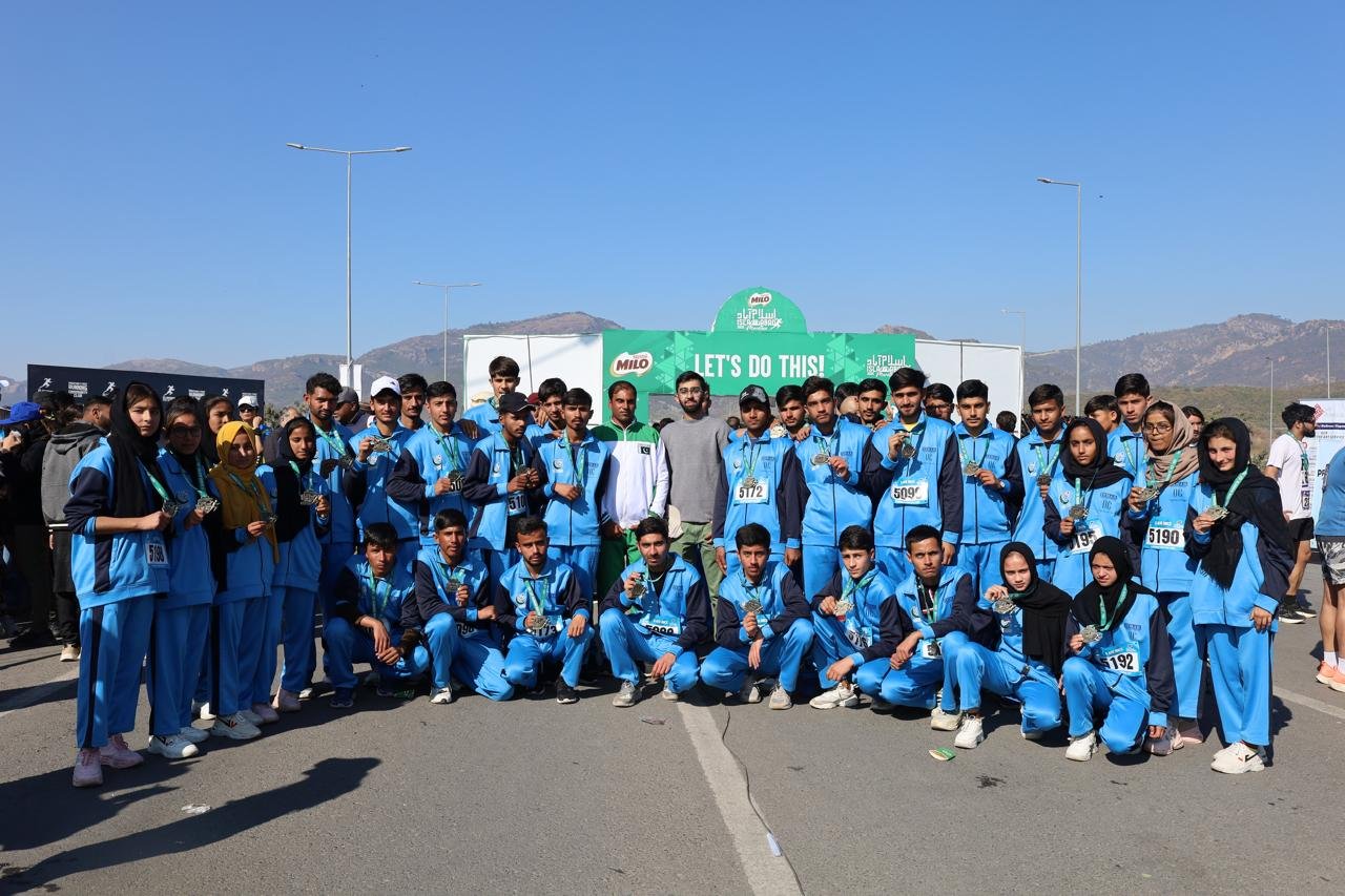 Khubaib Foundation hosts the Islamabad Marathon for charity and community engagement.