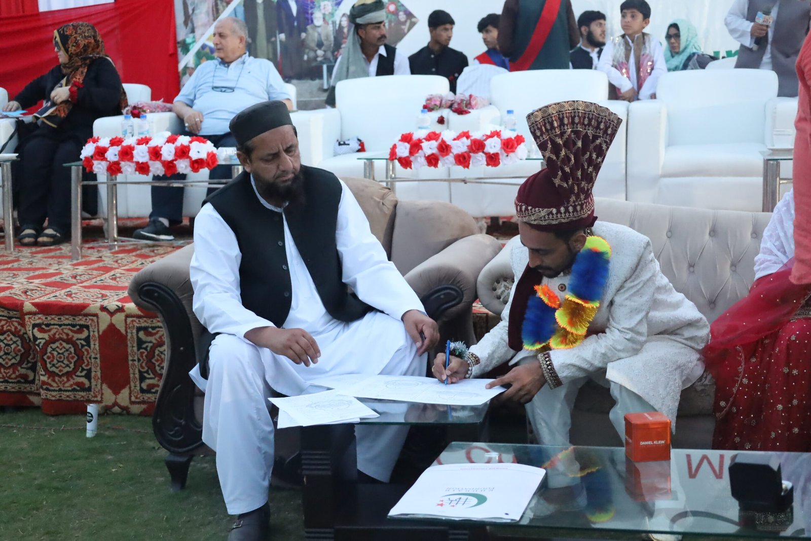 Signature Ceremony on Nikkah Papers