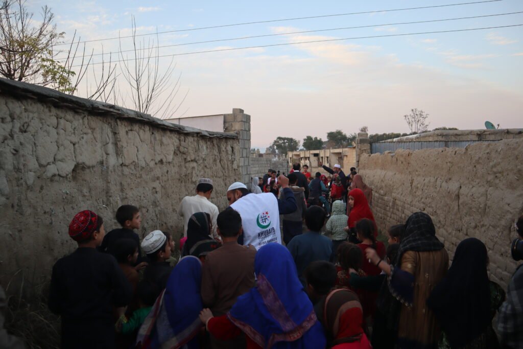 Aqiqa Meat Distribution from Khubaib Foundation to the people in need