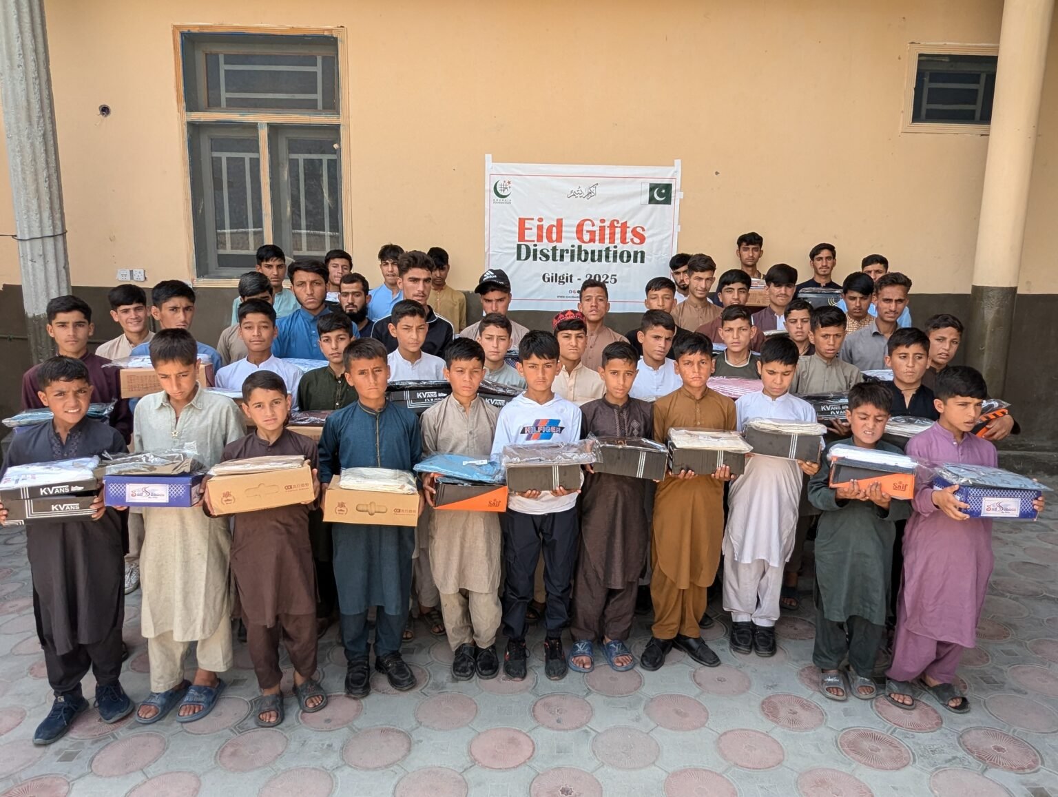 Eid Gifts Distribution by Khubaib Foundation