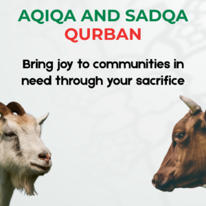 aqiqa and sadqa mobile banner