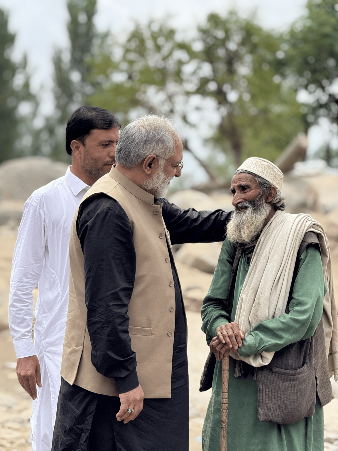 Chairman Khubaib Foundation Mr. Nadeem Ahmad Khan in Buner