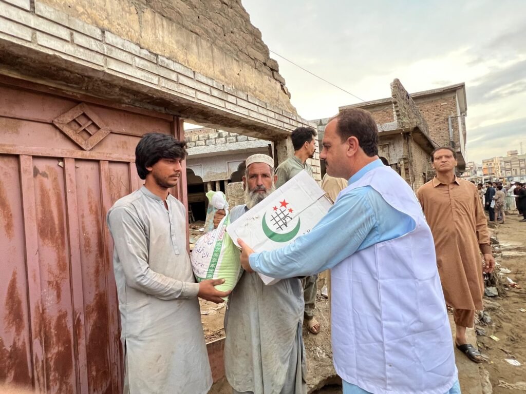 Khubaib Foundation Flood relief activity 2025