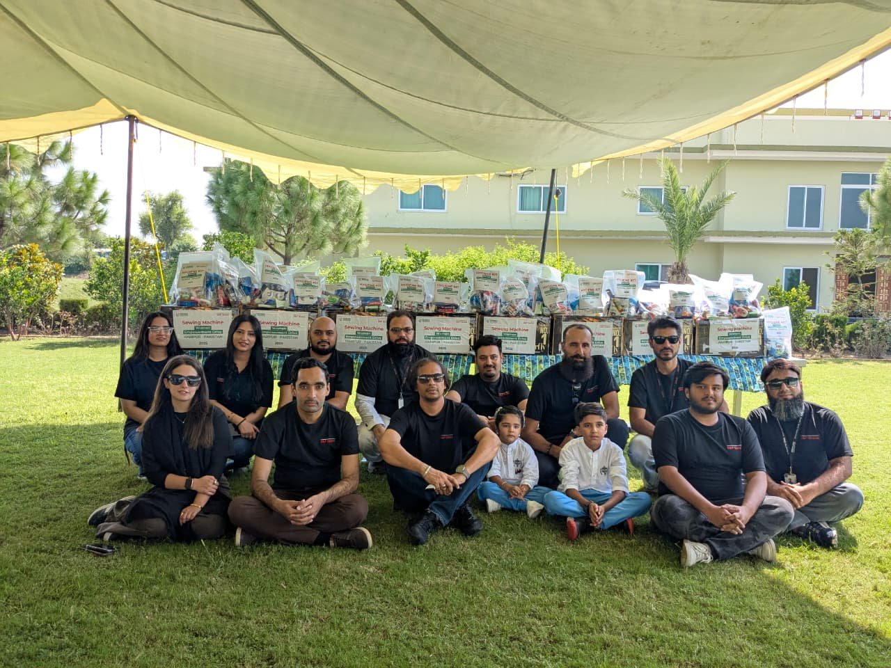 S&P Global Visit to Khubaib Foundation to distribute Hygiene kit