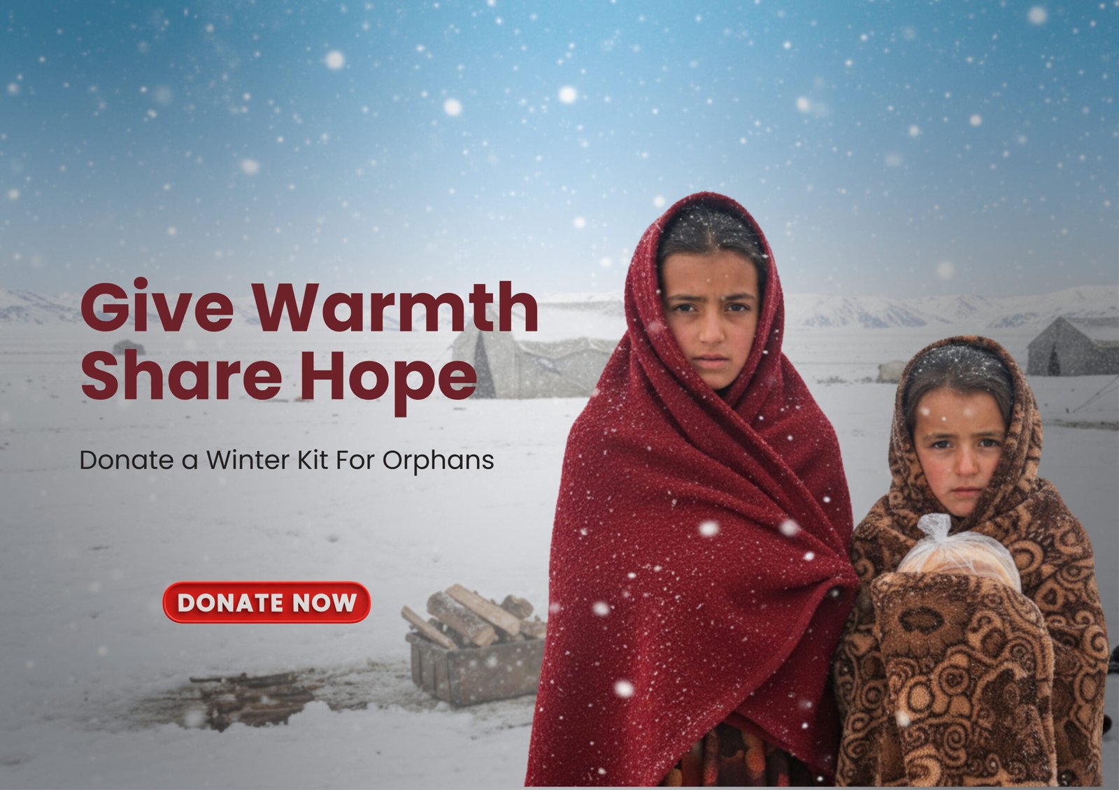 Winter Appeal Banner Mobile