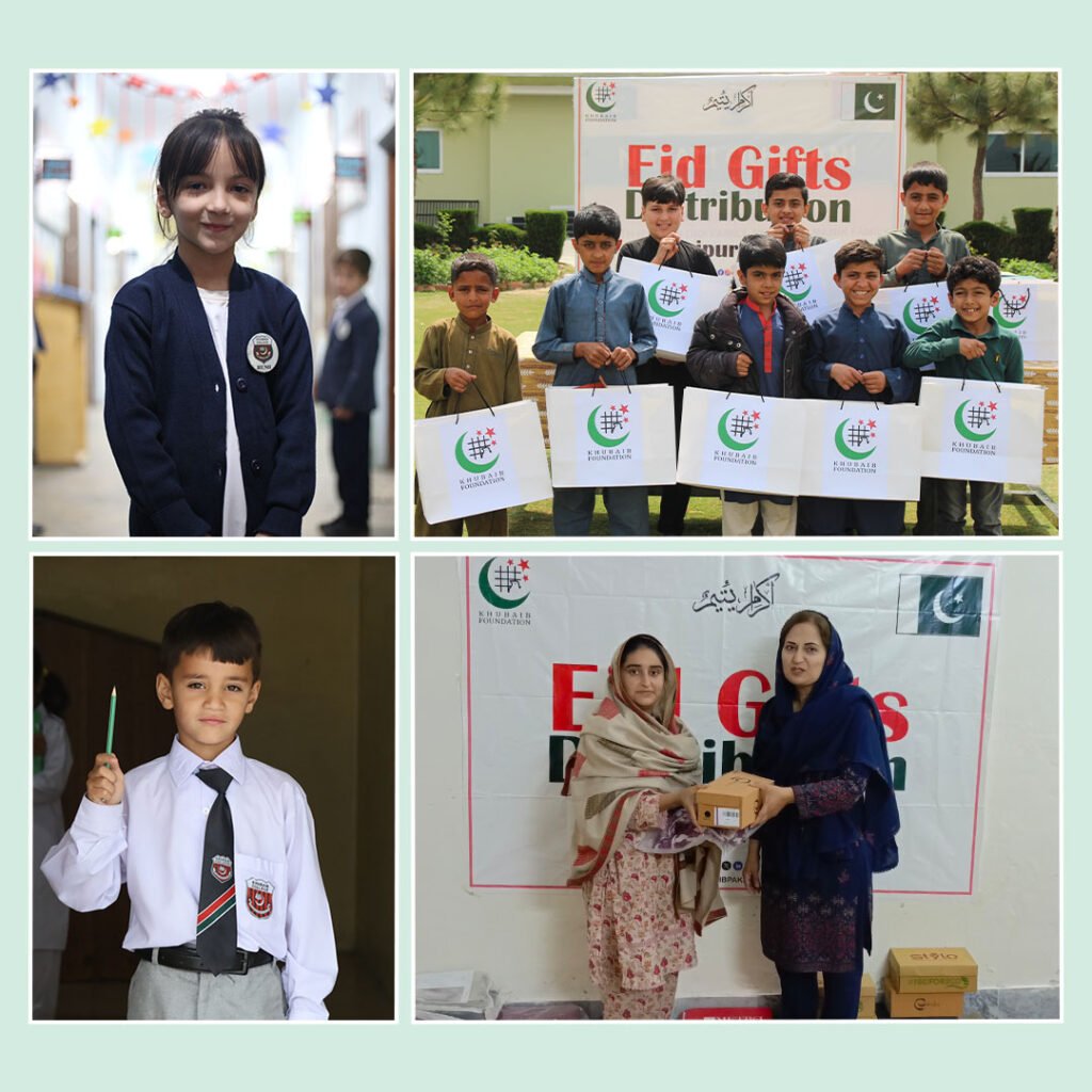 Eid Gifts to Orphans - Khubaib Foundation