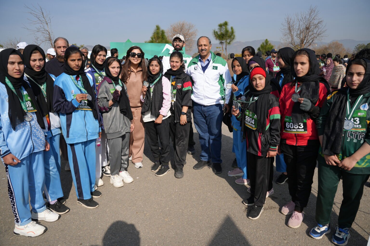 Khubaib Foundation Athletes at 6th Islamabad Marathon