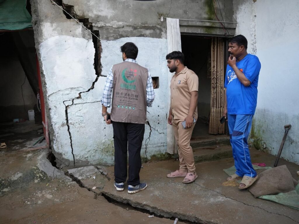 Khubaib Foundation Flood relief activity in Rawalpindi