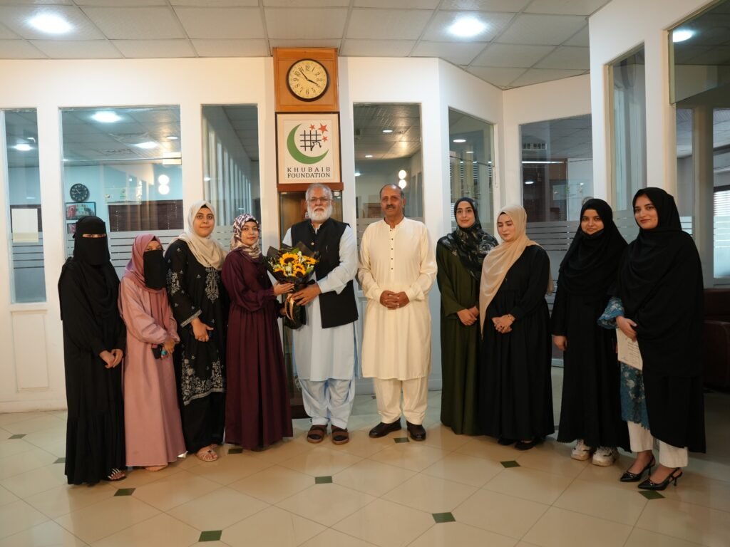 Nine girls raised by Khubaib Foundation